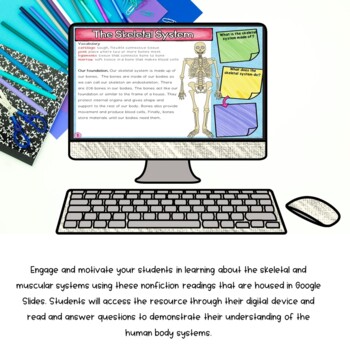 Skeletal System Reading and Activity by Samson's Shoppe | TpT