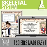 Skeletal System PowerPoint and Notes