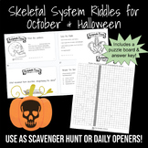 Skeletal System Riddles (Halloween Activity)