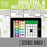 Skeletal System and Muscular System Vocabulary Review Game