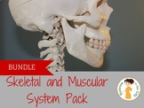 Skeletal System and Muscular System Notes and Lab Activity Bundle