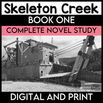Preview of Skeleton Creek Book 1 Multi-Media Book Literature Guide
