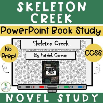 Preview of Skeleton Creek Novel Study PowerPoint w/ Reading Comprehension Trivia Questions