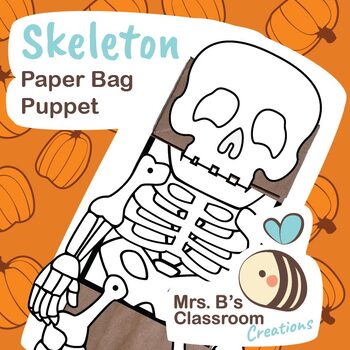 Preview of Skeleton Paper Bag Puppet