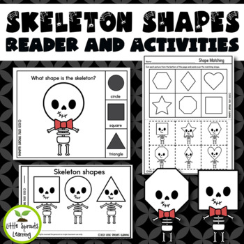 Preview of Skeleton Shapes Emergent Reader and Shape Recognition Activities