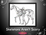 Skeletons Aren't Scary book and extension activities (Bibl