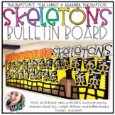 Skeletons Bulletin Board | Halloween Project | Craft