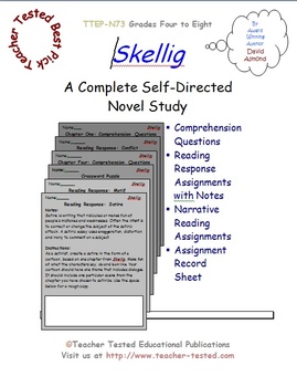 Preview of Skellig: A Complete Novel Study