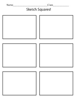 Preview of Sketch Squares Handout