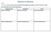 Sketch to Stretch Graphic Organizer