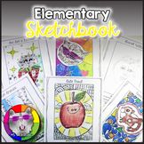 Sketchbook Art Lessons | Elementary Sketchbook Prompts, Ac