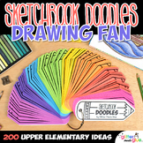 Sketchbook Doodles Drawing Fan: 200 Upper Elementary Art S