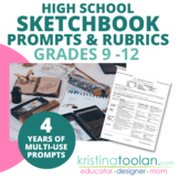 Sketchbook Prompts for High School