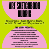 Art Sketchbook Rubric All Grades