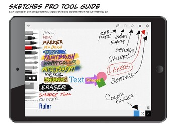 Preview of Sketches Pro Tool Guide Handout