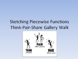 Sketching Piecewise Functions Gallery Walk