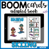 Skiing: Adapted Book- Boom Cards