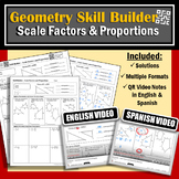 Skill Builder - Scale Factors and Proportions