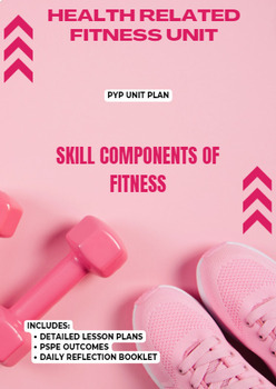 Preview of Skill Components of Fitness - Health Related Fitness Unit (PYP)