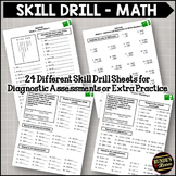 Math Skills Worksheets Skill Drills