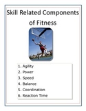 Skill Related Components of Fitness