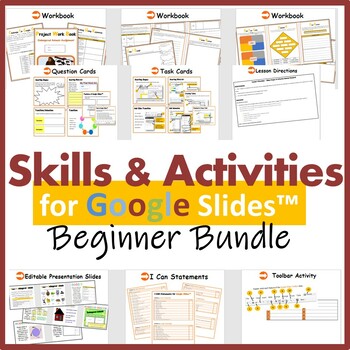 Preview of Skills & Activities Bundle for Google Slides™ (7 lessons)