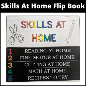 Skills At Home - Flip Book by The Organized Preschool Teacher | TpT