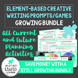Elements-Based Creative Writing Prompts and Games GROWING BUNDLE