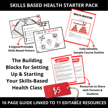 Preview of Skills-Based Health Starter Pack