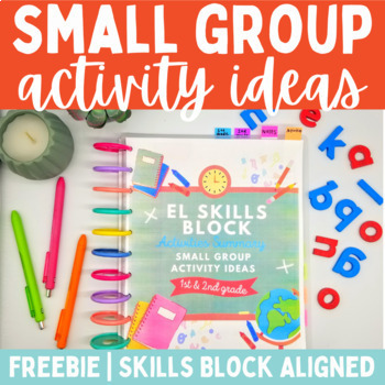 Preview of Skills Block Activity Explanation for K-2 Small Group | Lesson Summary