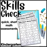 Skills Check Kindergarten Math Assessments