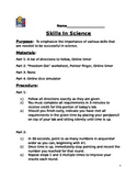 Skills In Science: Direction Following, Pattern Recognition, & Problem-Solving