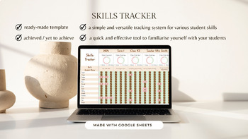 Preview of Skills Tracker