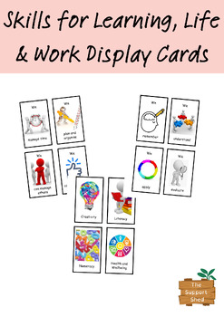 Preview of Skills for Learning, Life and Work Display Cards