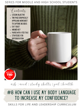 Preview of Skills for Life & Leadership: What does your body language reveal? (w TED Talk)