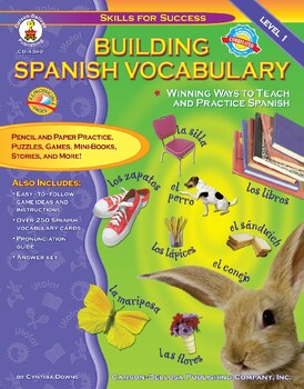 Preview of Skills for Success Building Spanish Vocabulary Resource Book Grade PK-12