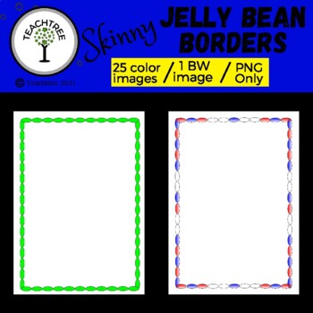 jelly bean border