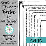 Simply Skinny & Scrappy Borders Set #3 by Kelly Benefield