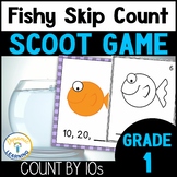 Skip Counting Game and Worksheets Count by 10's Scoot Math