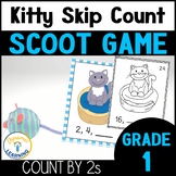 Skip Counting Game and Worksheets Count by Twos Math Task 