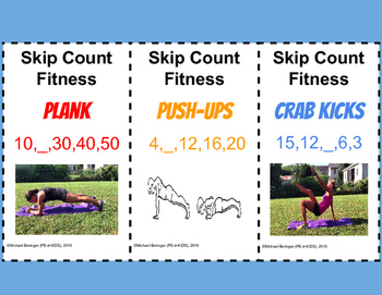 Preview of Skip Count Fitness