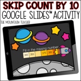 Skip Count by 10s to 1000 | Google Slides Place Value Math