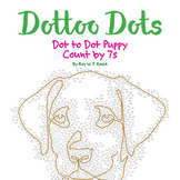 Skip Count by 7s, Dot to Dot Puppy, Math Activity