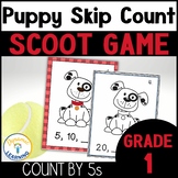 Skip Count by Fives Math Scoot Game