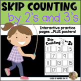 Skip Counting 2's and 3's for Kindergarten & First Grade Math