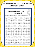 Skip Counting Worksheets Coloring Fun