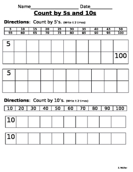 Skip Counting by Shannah Walker | Teachers Pay Teachers