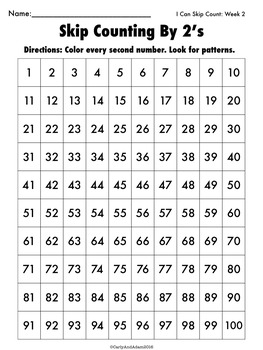 Skip Counting by Carly and Adam STEM Activities and Challenges | TPT