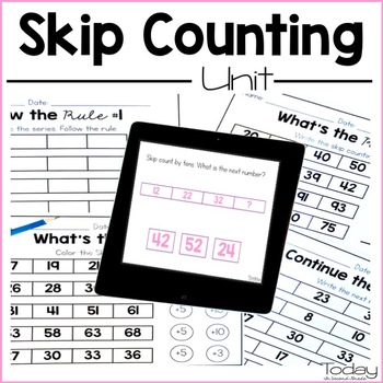 Skip Counting (Distance Learning) by Today in Second Grade | TPT