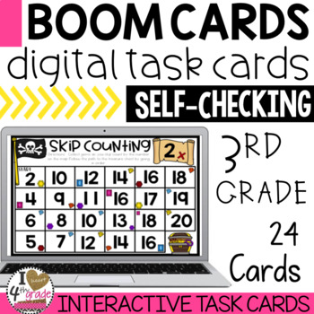 Preview of Skip Counting Boom Cards